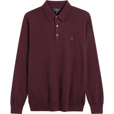 布克兄弟25男士美利奴羊毛polo衫