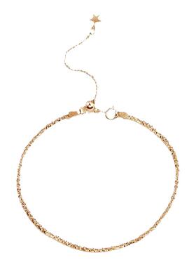 高级感波光粼粼金色手链女不掉色