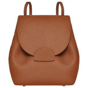 2025新款双肩包女通勤旅行小型背包高级感小众皮质单肩斜挎小书包