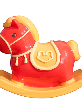 2026马年吉祥物公仔文创摇摇木马小摆件办公桌面工位解压新年礼物