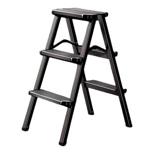 稳意家用梯子铝合金人字梯加厚可折叠梯多功能梯凳可折叠室内便携