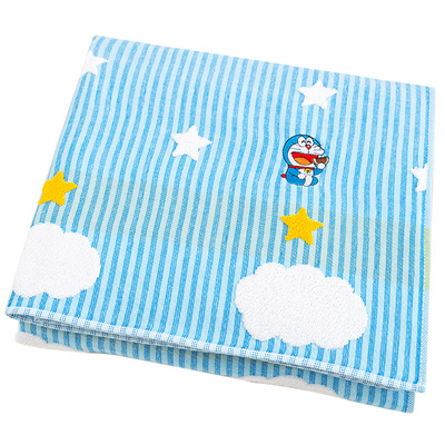 夕才儿美术馆哆啦A梦儿童毛巾被