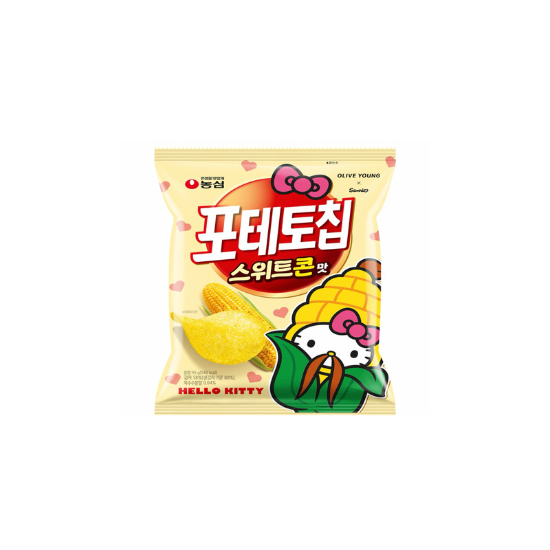 韩国直邮农心三丽鸥甜玉米薯片