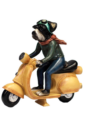 美式乡村欧式复古创意雪纳瑞动物