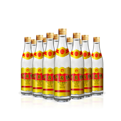 黄贴酒45度500ml瓶装整箱白酒