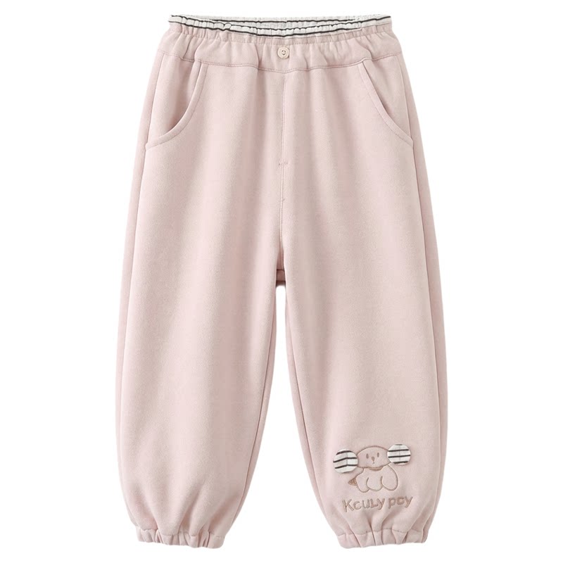 春季新款女童潮款休闲裤女宝宝韩版长裤时尚儿童百搭洋气裤子童装