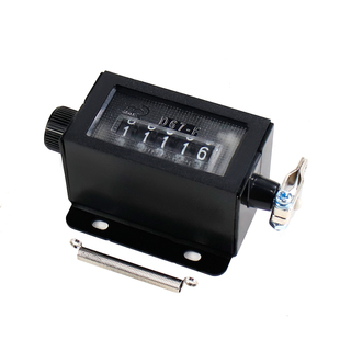 佰乐D67-F拉动式冲床计数器机械式计数器带弹簧5位工业点数转速