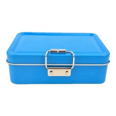 翻盖单扣马口铁盒小物件收纳盒