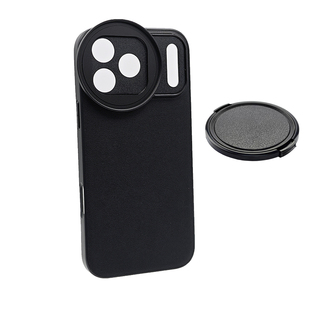 适用于iPhone17promax 16 15 14 13 12系列滤镜壳外接58mm单反滤镜CPL偏振镜ND减光镜头提升拍摄