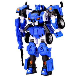 迷你特工队玩具X变形机甲弗特五炫X机甲合体机器人金刚男孩礼物