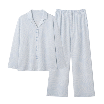 【芬腾】柔软100%棉睡衣套装女士