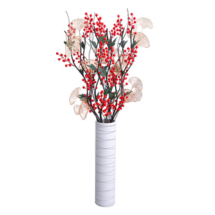 假花仿真花摆设客厅落地装饰品高级插花摆件电视机旁边的干花花束