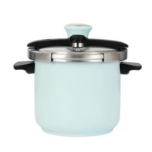 双喜304不锈钢高压锅家用防爆旋钮款压力锅一锅多用燃气电磁炉