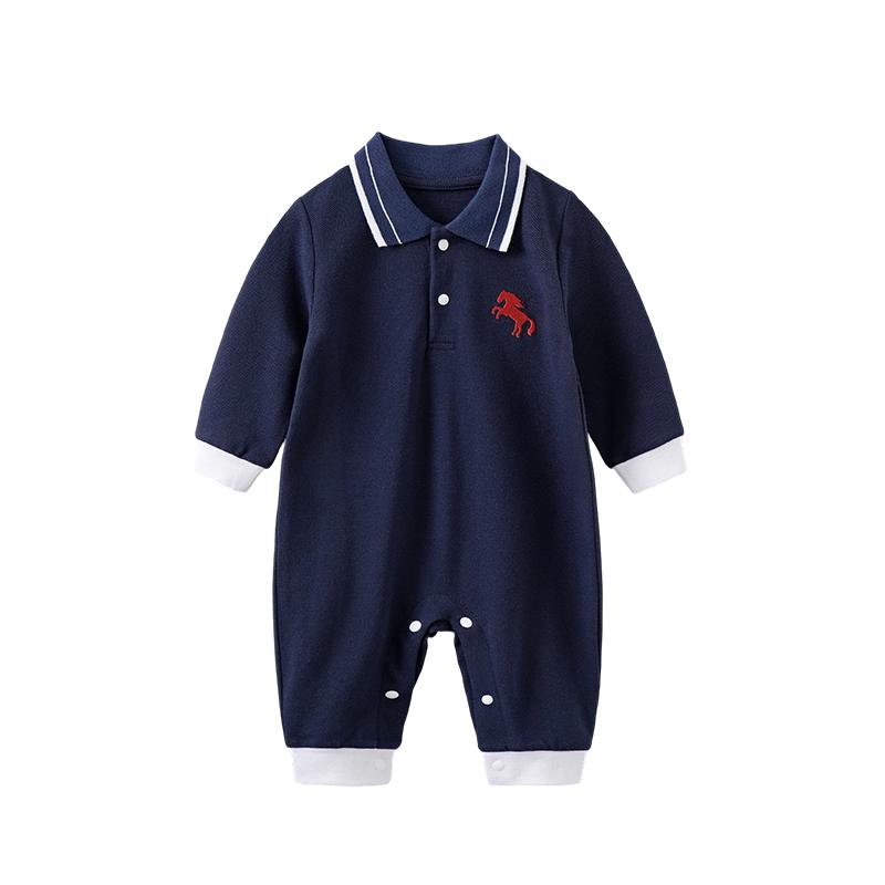 婴儿连体服长袖春秋空调哈衣