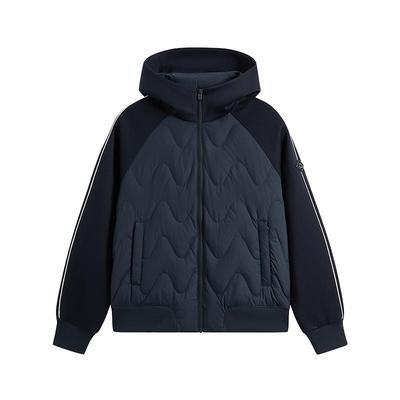 Kappa卡帕女装2025冬季新款运动休闲百搭保暖连帽羽绒服K0F82YY29