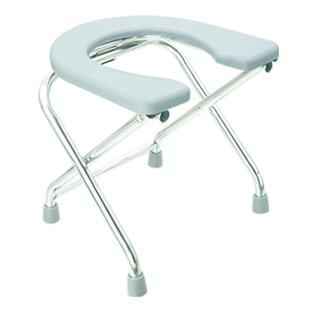 厕所坐便椅老人孕妇蹲便改坐便移动马桶可折叠U型坐便器洗澡凳子