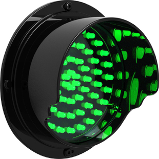 100型教学红绿灯灯筒 小型交通信号灯红黄绿灯芯 箭头导向牌灯筒