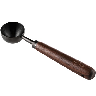 咖啡勺长柄胡桃木咖啡粉量勺