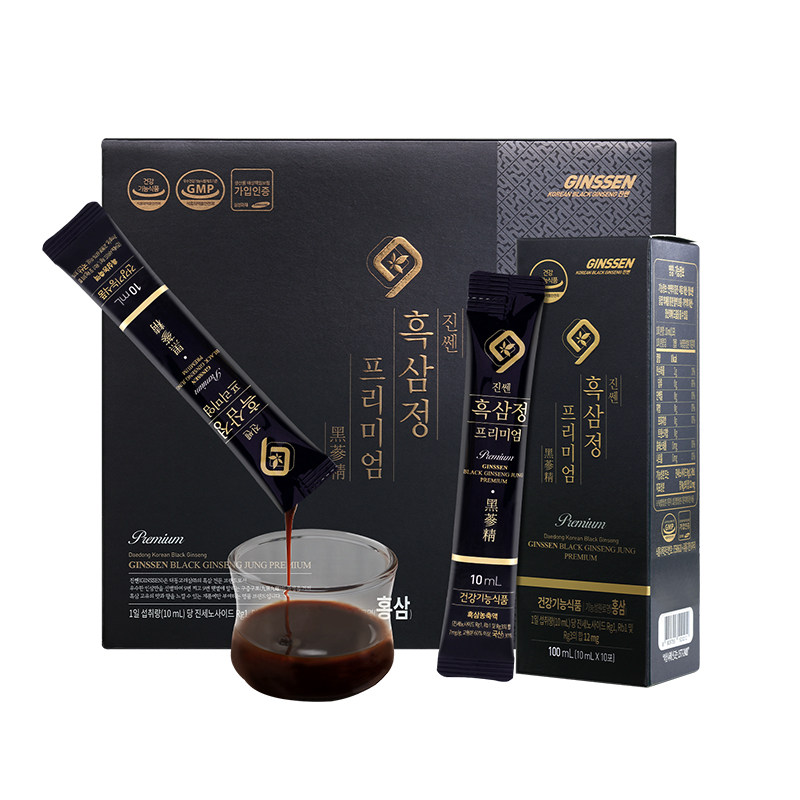 不老健高丽参韩国黑参液30包礼盒