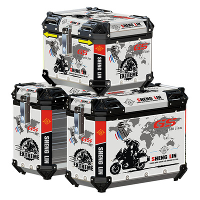 生林摩托车铝合金三箱适用升仕