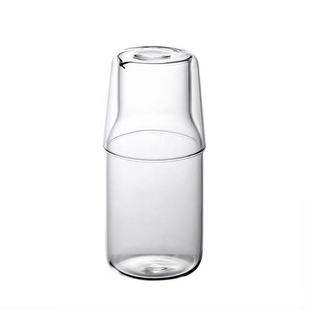 ins网红日式简约茶杯一壶一杯水果茶配杯子耐热玻璃饮料杯果汁杯