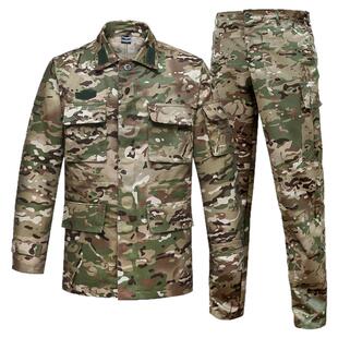 迷彩服套装男战术绿色夏季新式劳保迷彩裤户外正版新款工作服男款