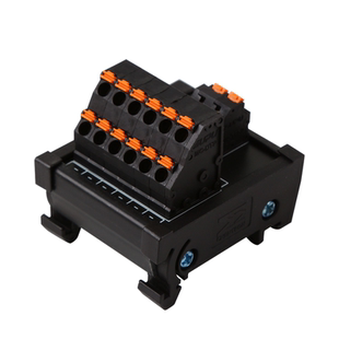 辰川分线盒电源分线器一进两进多出直插式分线端子台接线端子排