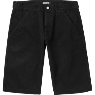 【618狂欢】Raf Simons 春夏男直筒皮革边饰牛仔短裤休闲裤