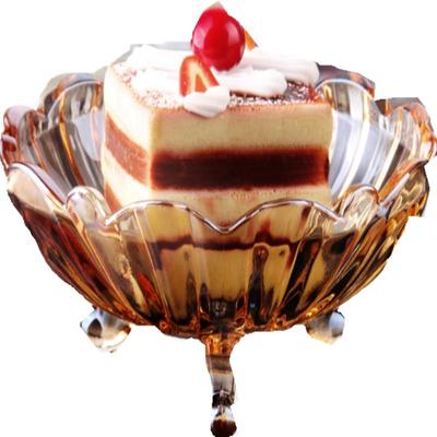 玻璃果盘创意客厅家用小号蛋糕