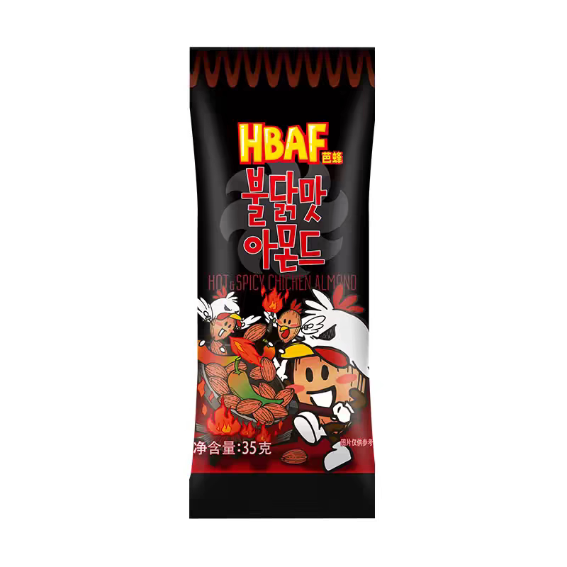 韩国进口蜂蜜35G网红巴旦木
