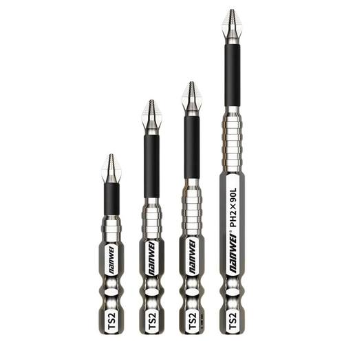 抗冲击防滑十字强磁性高硬度耐用手电钻螺丝刀六角风电动批头套装