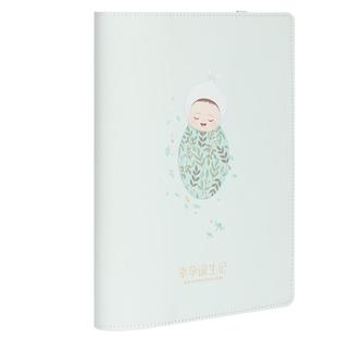 得力孕检收纳册报告单孕妈妈孕妇b超建档手册本产检包报告单子资料记录收纳袋a4文件夹怀孕检查孕期A5档案册