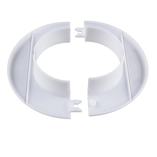 空调孔装饰盖分体式管道装饰圈排水管盖板墙洞遮丑盖穿墙套管堵头