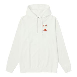 Kappa卡帕笑脸运动卫衣2026春季情侣男女针织套头帽衫休闲外套