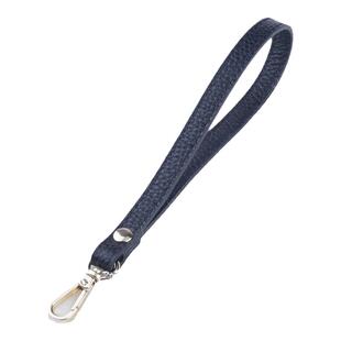 真牛皮手拿包带配件手腕带钱包蓝棕咖啡黑色挂绳手提绳子带扣男女