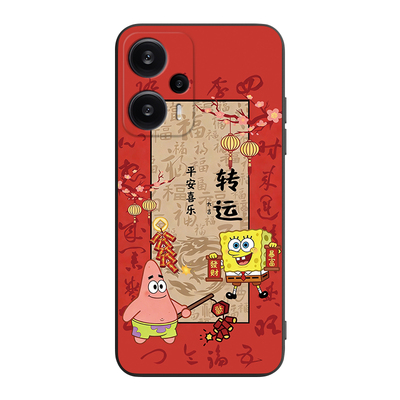适用于红米note12turbo卡通软套