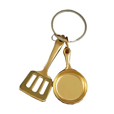 谁懂这个金铲铲钥匙扣的含金量～