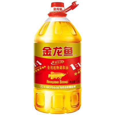 金龙鱼黄金比例食用调和油
