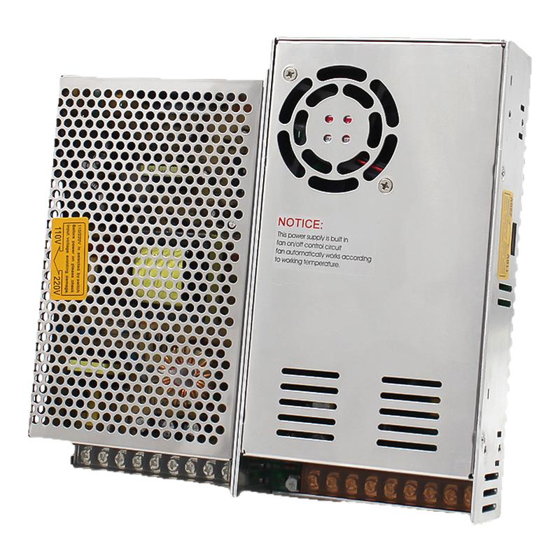 明伟220转5V12V36V48V直流24V开关电源盒变压器模块转换S-350W40A
