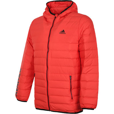 Adidas/阿迪达斯正品运动休闲保暖连帽小童羽绒服外套DM7125