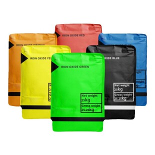 水泥调色粉末氧化铁颜料混凝土水泥制品水磨石彩砖红绿铁黑粉色素