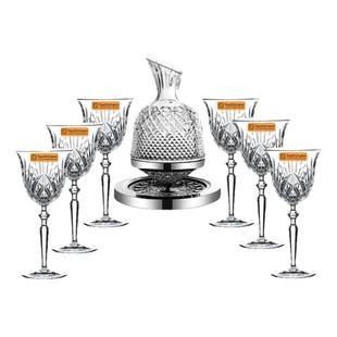 德国进口Nachtmann高档水晶红酒杯高脚葡萄酒杯旋转醒酒器套装