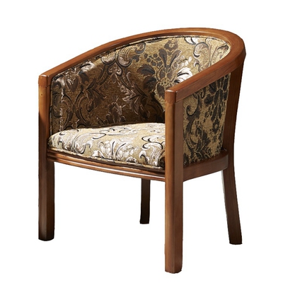 誉满球中式实木榫卯圈椅