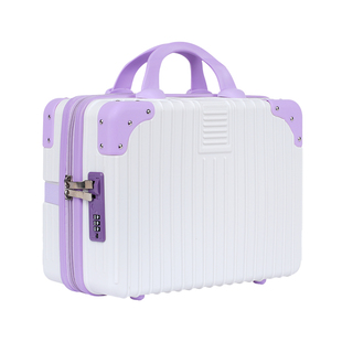 手提式化妆包行李箱密码箱小型耐脏大容量硬壳收纳包大容量伴手礼