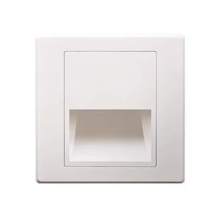 86型雷达人体感应地脚灯嵌入式酒店宾馆楼梯墙壁灯家用智能小夜灯