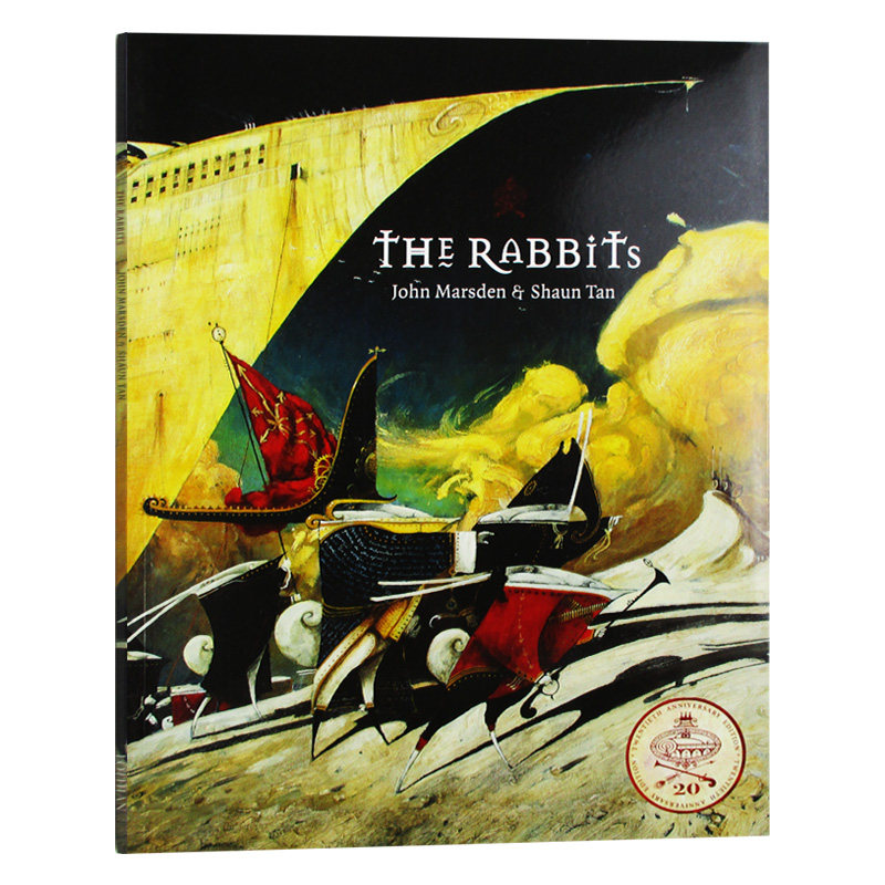 兔子 陈志勇 英文原版 The Rabbits 儿童英语读物 Shau Tan绯红树异星人埃里克外郊区的故事抵岸小交换生失物招领作者进口英语书籍