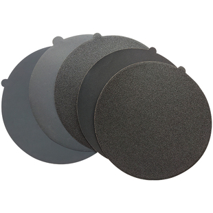 金相砂纸进口圆形试样抛光打研磨精密带背胶耐水直径200/220 /230