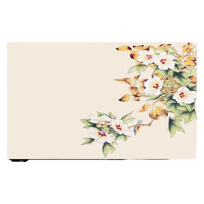 新中式简约现代电视罩65英寸曲面