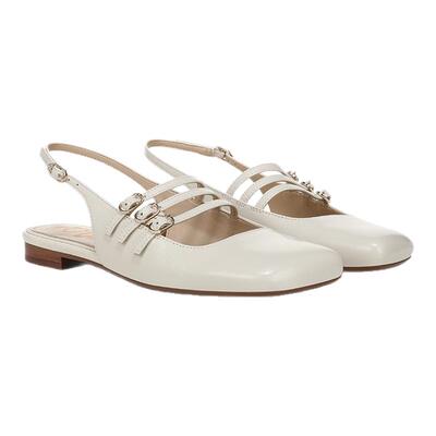 SAM EDELMAN山姆爱德曼春红色方头一字带玛丽珍单鞋小皮鞋女ILONA