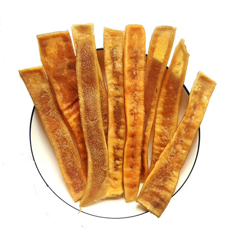 狗狗零食尾爸风干原味牛皮磨牙棒狗风干零食/肉干/肉